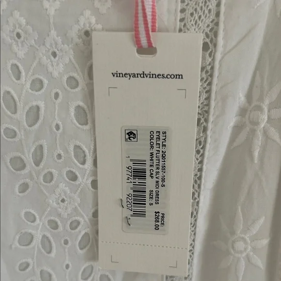 Vineyard Vines Elegant White Maxi Dress - Picture 3 of 3